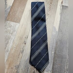 Boeing Neck Tie Vintage Navy Blue 777 1500